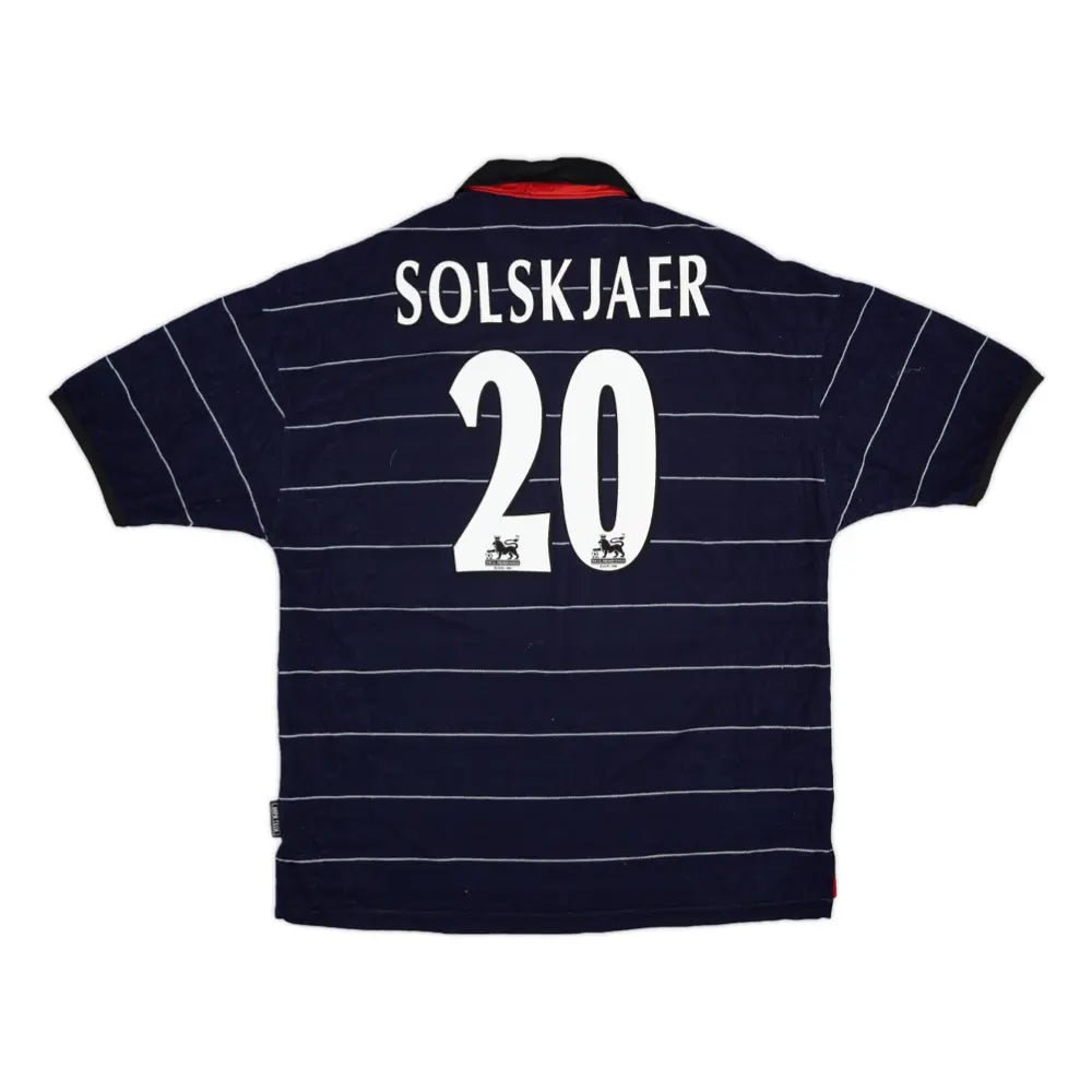 1999-00 Manchester United FC 2a Equipación Nation Jersey