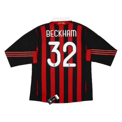 2009-10 AC Milan 1a Equipación Manga Larga product image 2