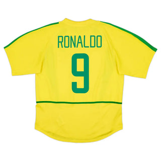 BRAZIL HOME JERSEY 2002