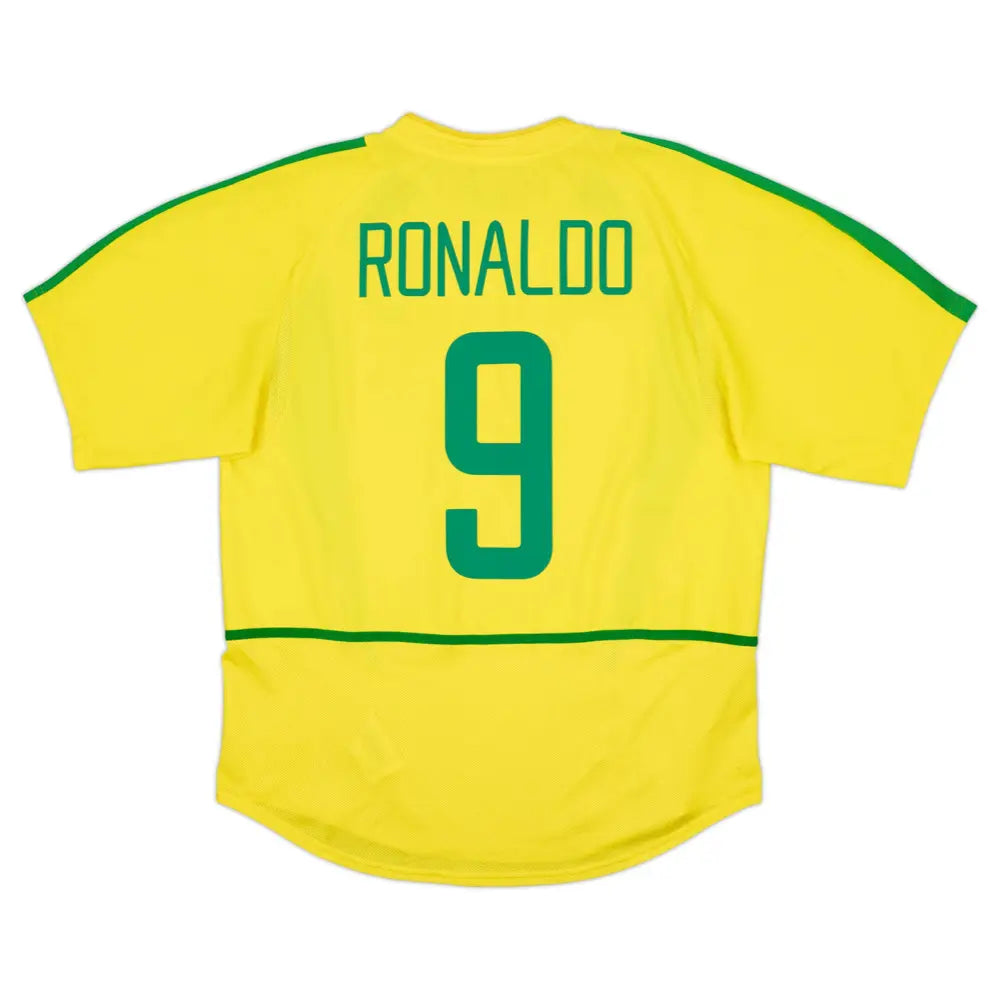 2002 Brasil 1a Equipación Nation Jersey