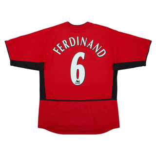 MANCHESTER UNITED FC JERSEY 2002-04