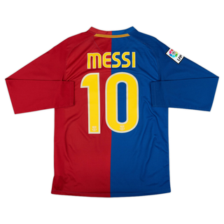 FC BARCELONA HOME LONG SLEEVE JERSEY 2008-09