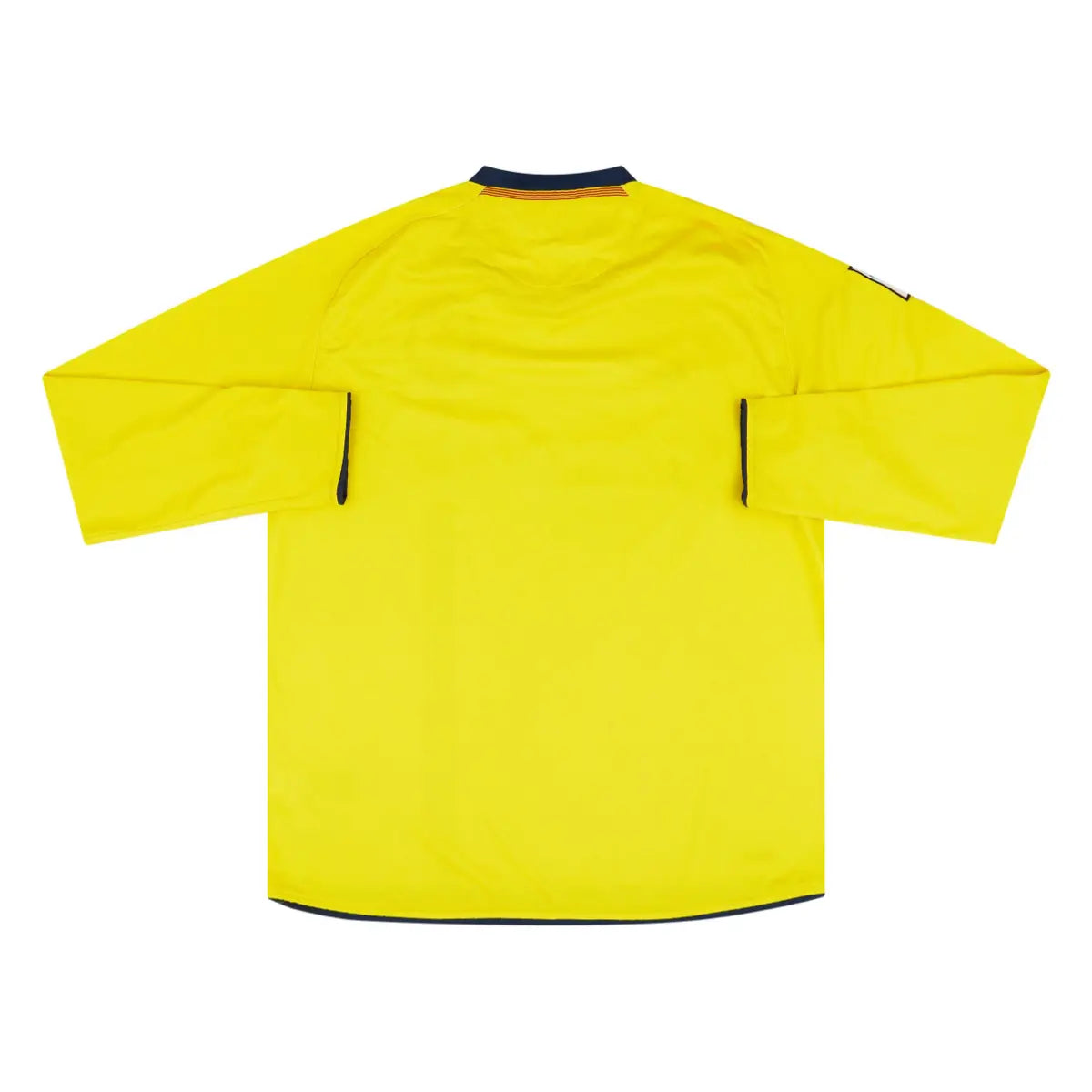 2008-09 FC Barcelona 2a Equipación Manga Larga Nation Jersey