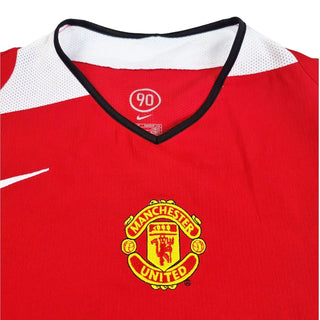 2004-06 Manchester United FC Heimtrikot Langarm