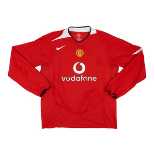 2004-06 Manchester United FC Heimtrikot Langarm