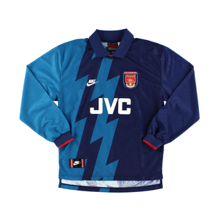 ARSENAL FC AWAY LONG SLEEVE JERSEY 1995-96