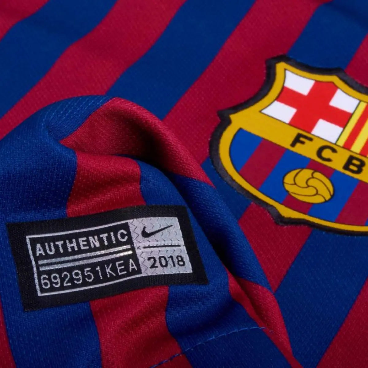 2018-19 FC Barcelona 1a Equipación Nation Jersey