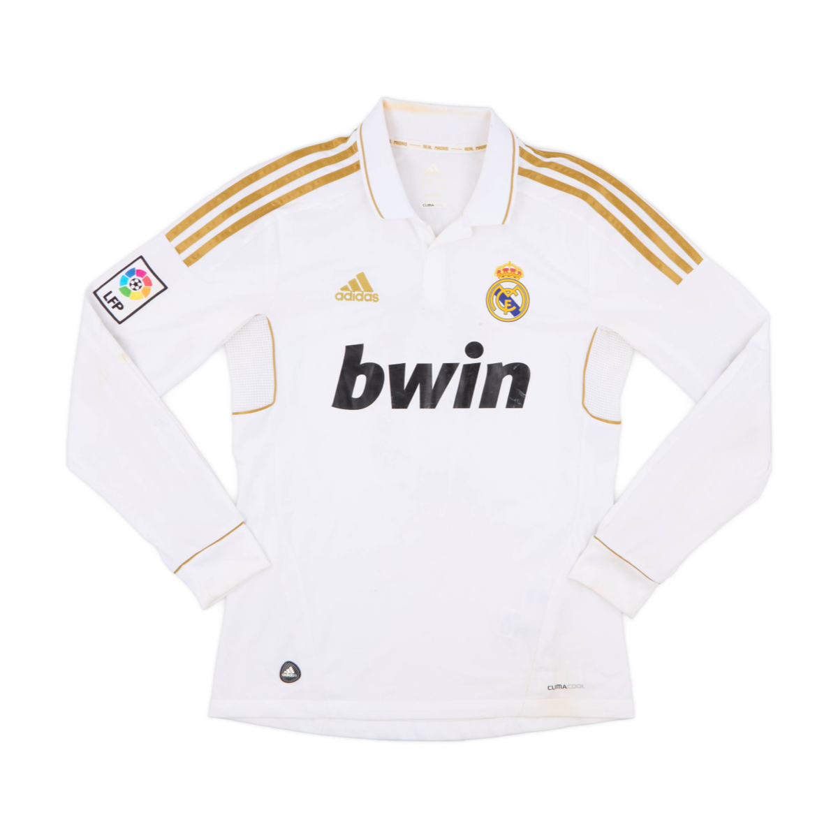 REAL MADRID CF HOME LONG SLEEVE JERSEY 2011-12