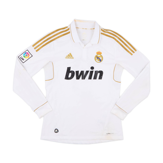 REAL MADRID CF HOME LONG SLEEVE JERSEY 2011-12