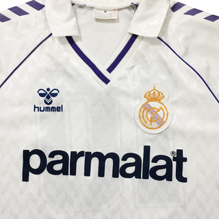 REAL MADRID CF HOME JERSEY 1986-88