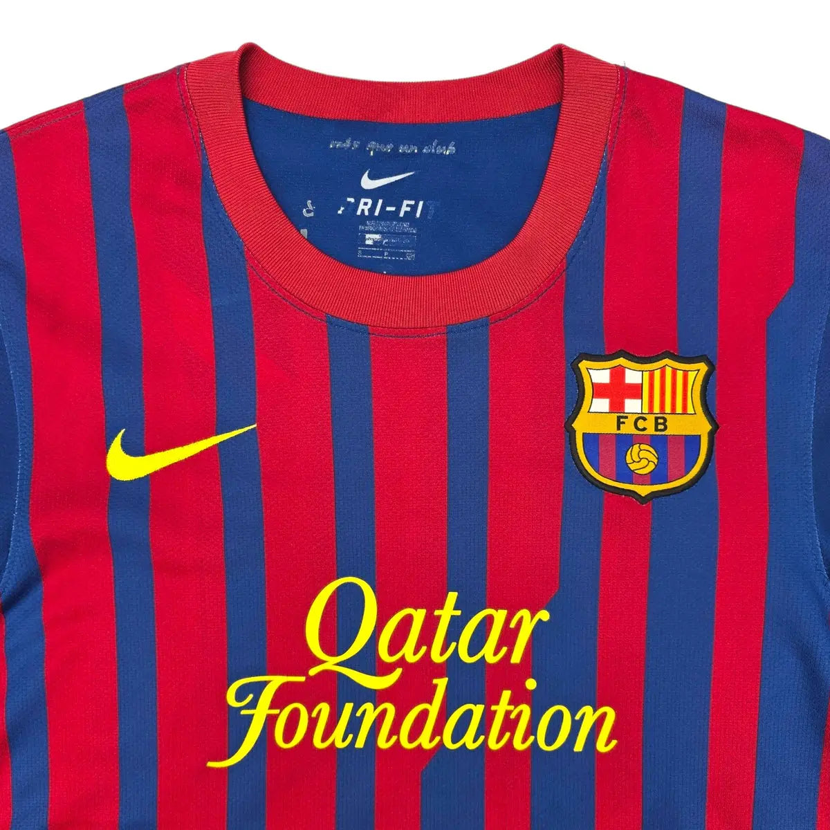 2011-12 FC Barcelona 1a Equipación Nation Jersey