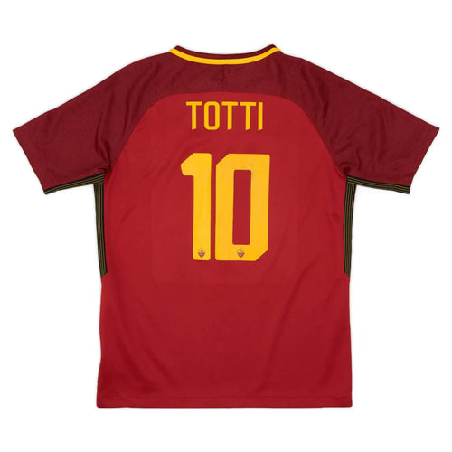 2017-18 AS Roma 1a Equipación Nation Jersey