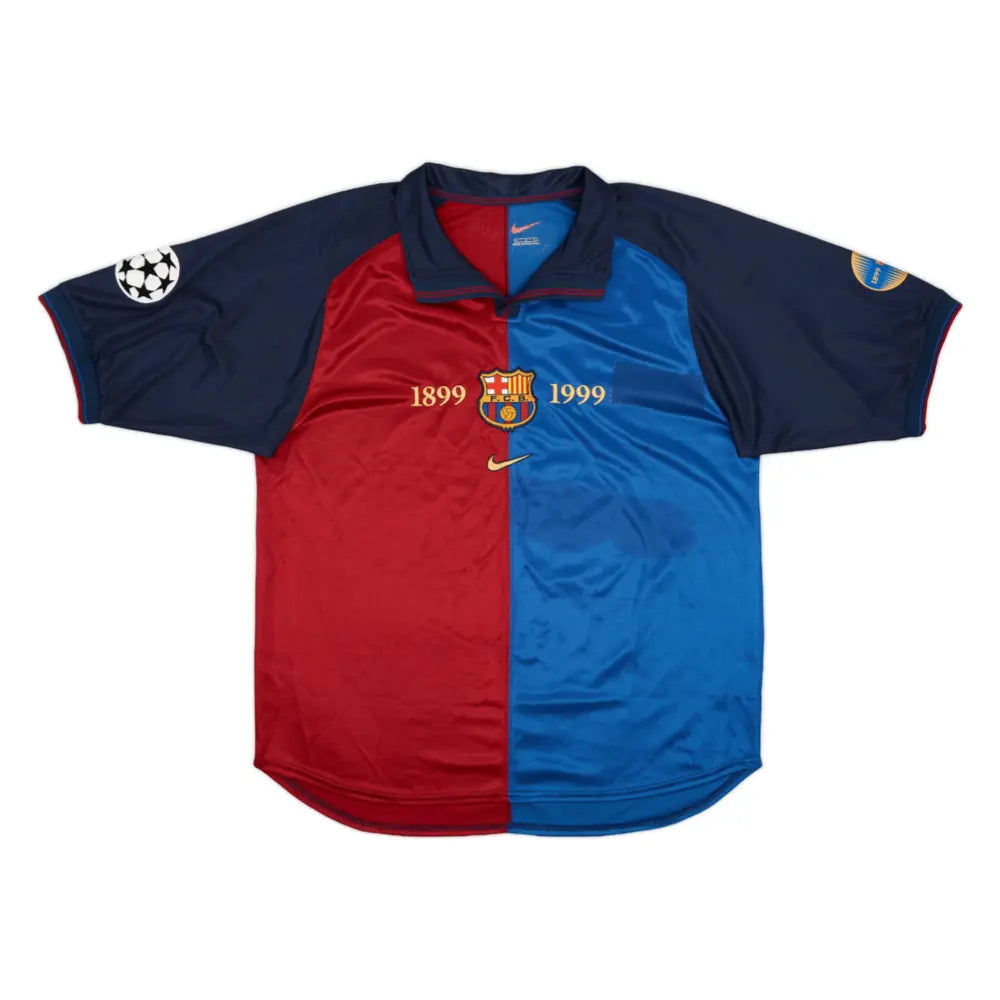 FC BARCELONA HOME JERSEY 1999-00