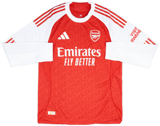 ARSENAL FC HOME LONG SLEEVE JERSEY 2025-26