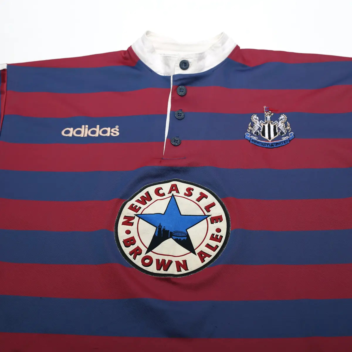 1995-96 Newcastle United FC 2a Equipación Nation Jersey