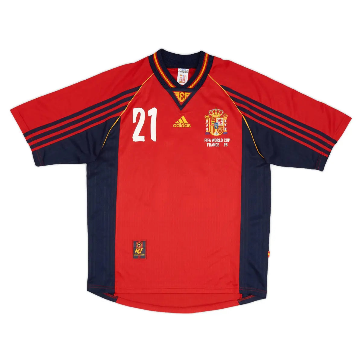 1998 España 1a Equipación Nation Jersey