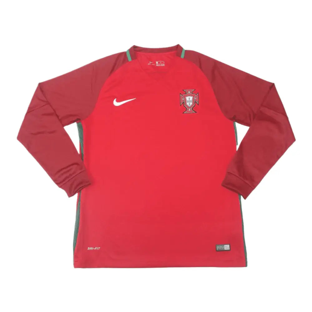 PORTUGAL HOME LONG SLEEVE JERSEY 2016