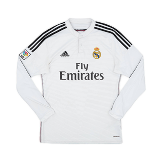 REAL MADRID CF HOME LONG SLEEVE JERSEY 2014-15
