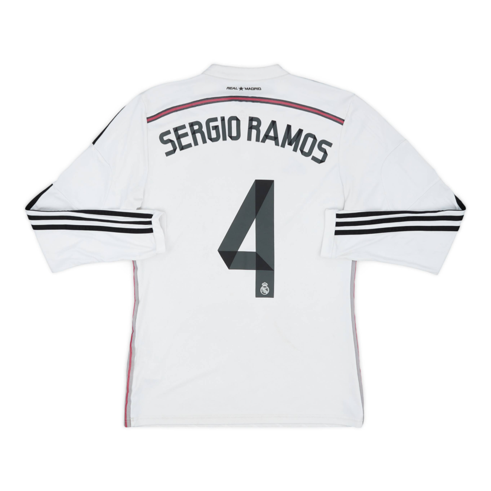 2014-15 Real Madrid CF 1a Equipación Manga Larga