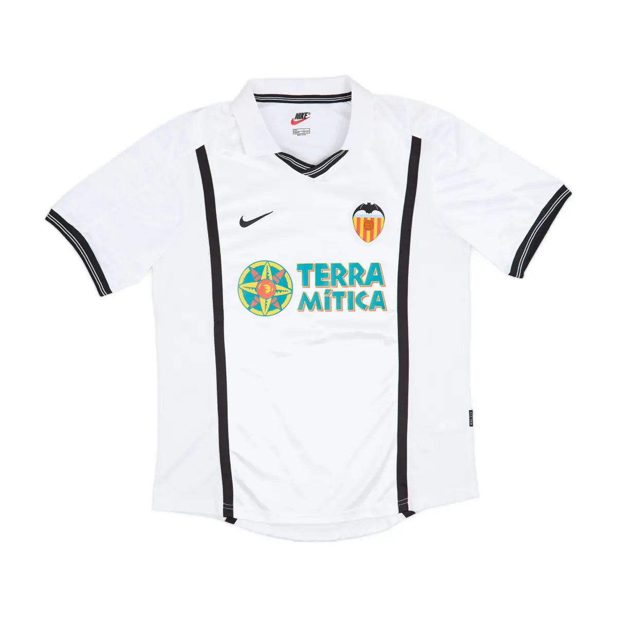 2000-01 Valencia CF 1a Equipación Nation Jersey