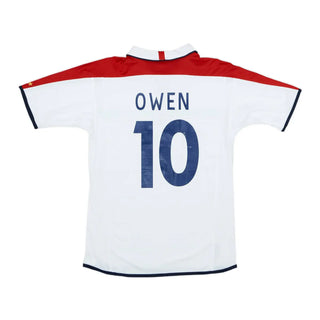 2004 England Heimtrikot