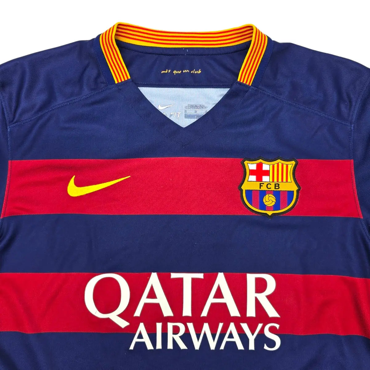 2015-16 FC Barcelona 1a Equipación Nation Jersey