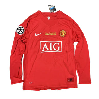2007-08 Manchester United FC Heimtrikot Langarm