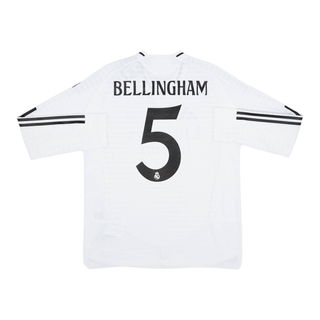REAL MADRID CF HOME LONG SLEEVE JERSEY 2024-25