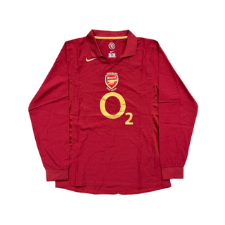 ARSENAL FC HOME LONG SLEEVE JERSEY 2005-06