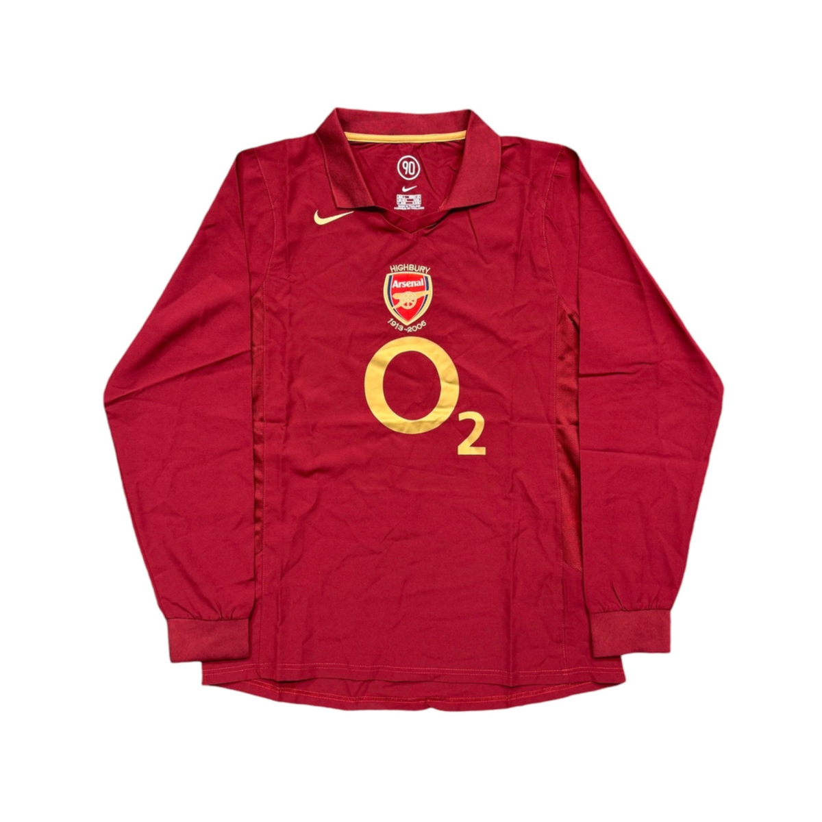 2005-06 Arsenal FC 1a Equipación Manga Larga