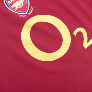 ARSENAL FC HOME LONG SLEEVE JERSEY 2005-06