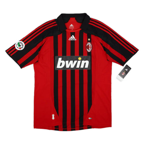 2007-08 AC Milan 1a Equipación Nation Jersey