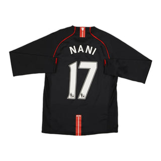 2007-08 Manchester United FC Auswärtstrikot Langarm