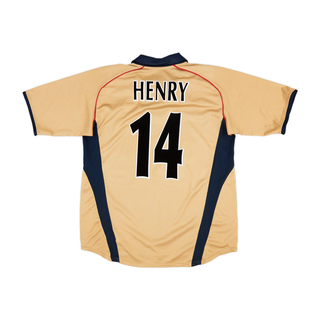 ARSENAL FC AWAY JERSEY 2001-02