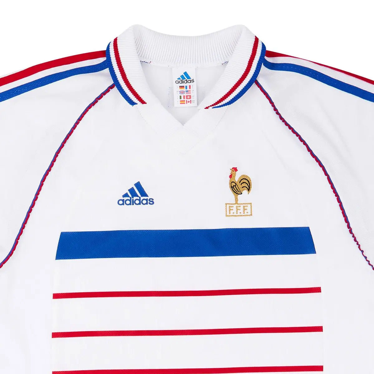 1998 Francia 2a Equipación Nation Jersey
