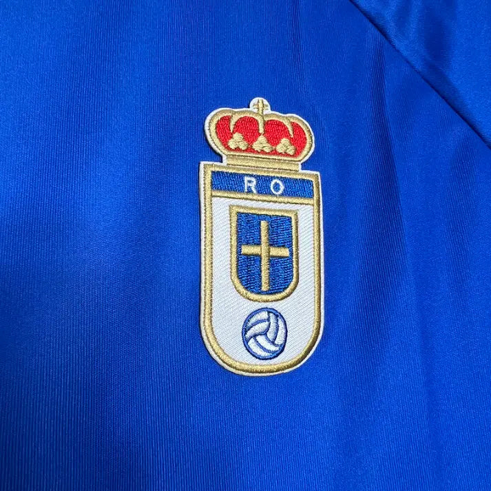 1990-91 Real Oviedo 1a Equipación Nation Jersey