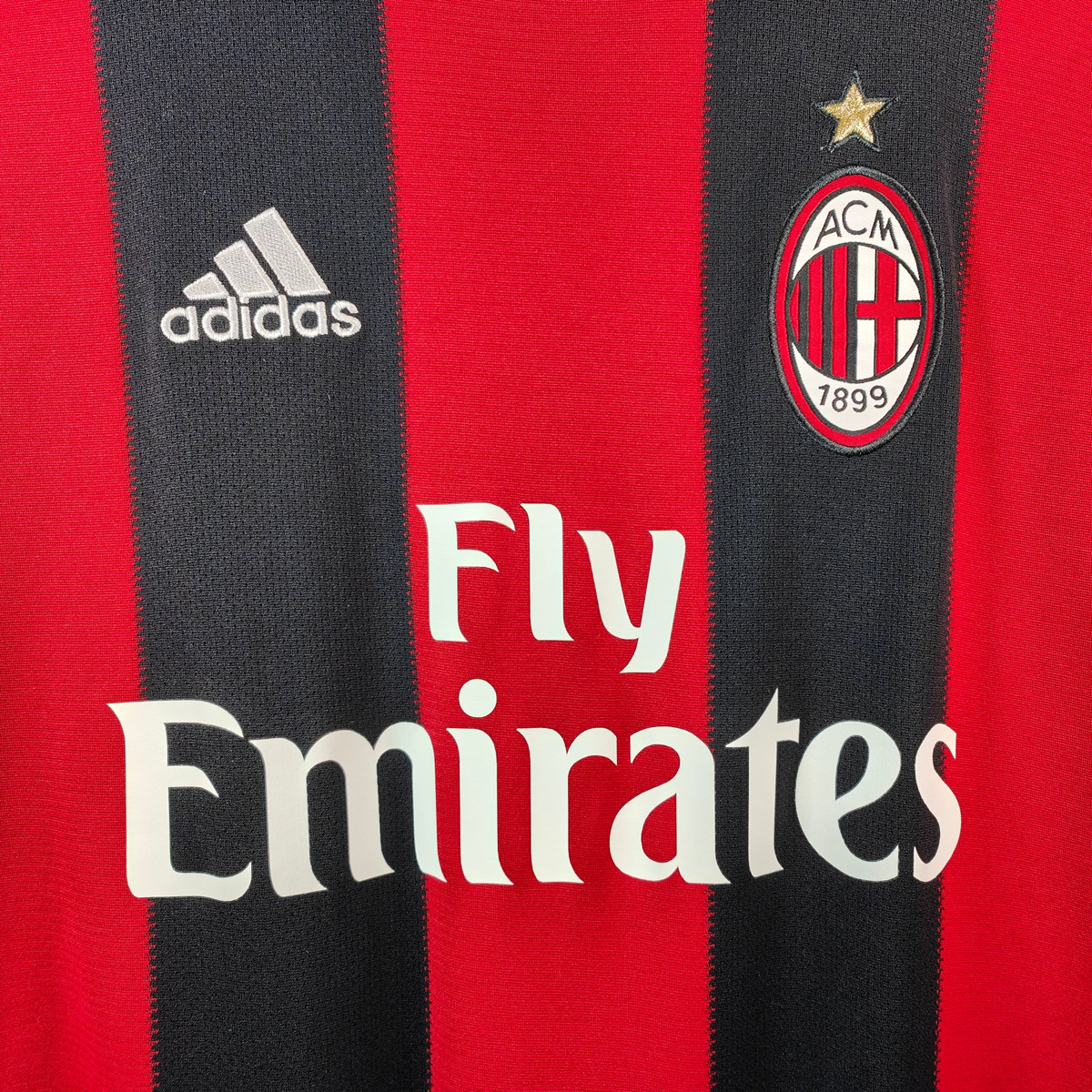 2010-11 AC Milan 1a Equipación Nation Jersey