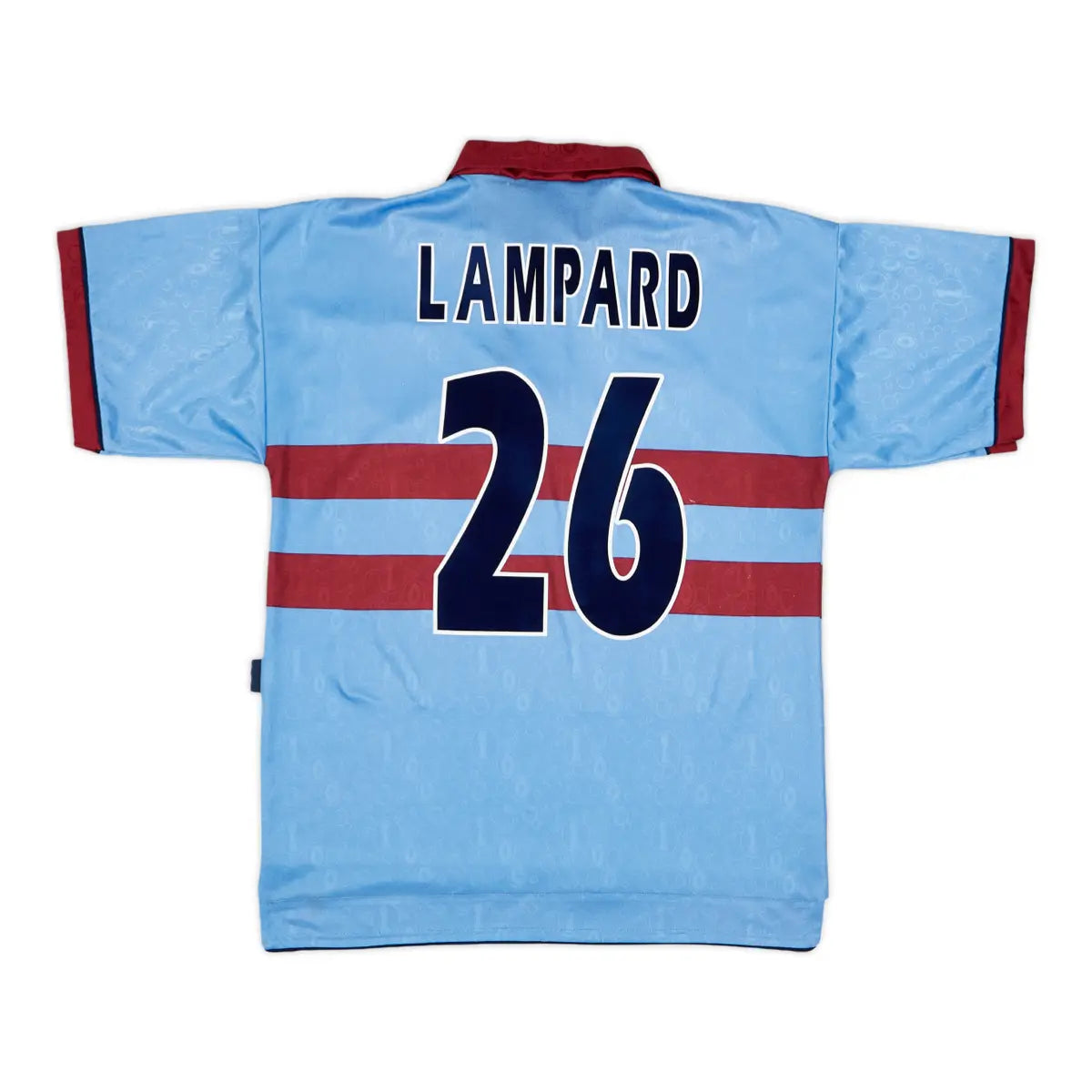 1995-97 West Ham United FC 2a Equipación Nation Jersey
