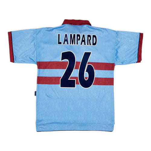 1995-97 West Ham United FC 2a Equipación Nation Jersey