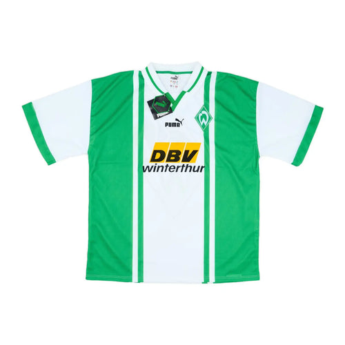 1996-97 SV Werder Bremen 1a Equipación Nation Jersey