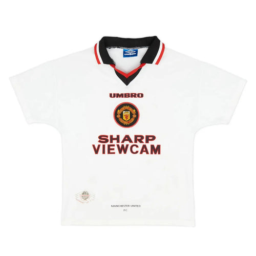 1996-97 Manchester United FC 2a Equipación Nation Jersey