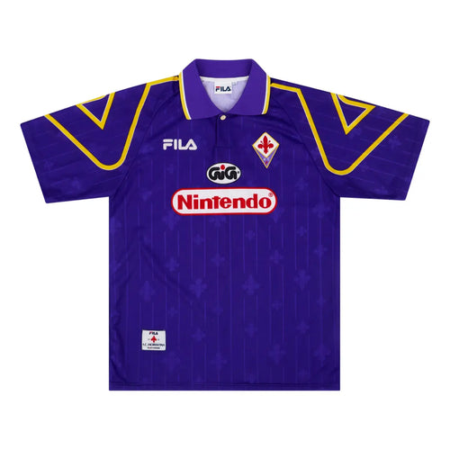1997-98 ACF Fiorentina 1a Equipación Nation Jersey