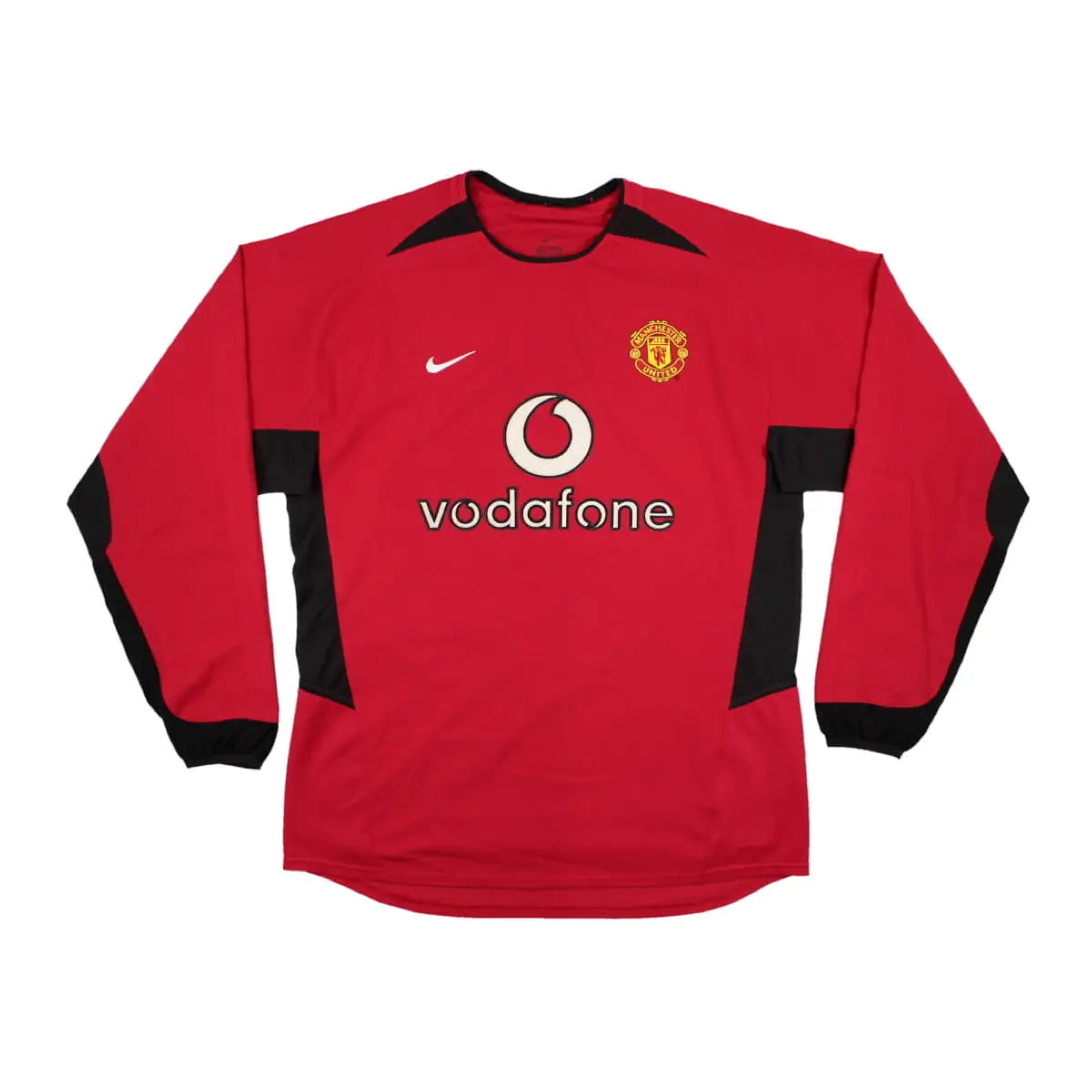 2002-04 Manchester United FC Heimtrikot Langarm