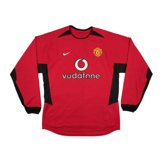2002-04 Manchester United FC Heimtrikot Langarm