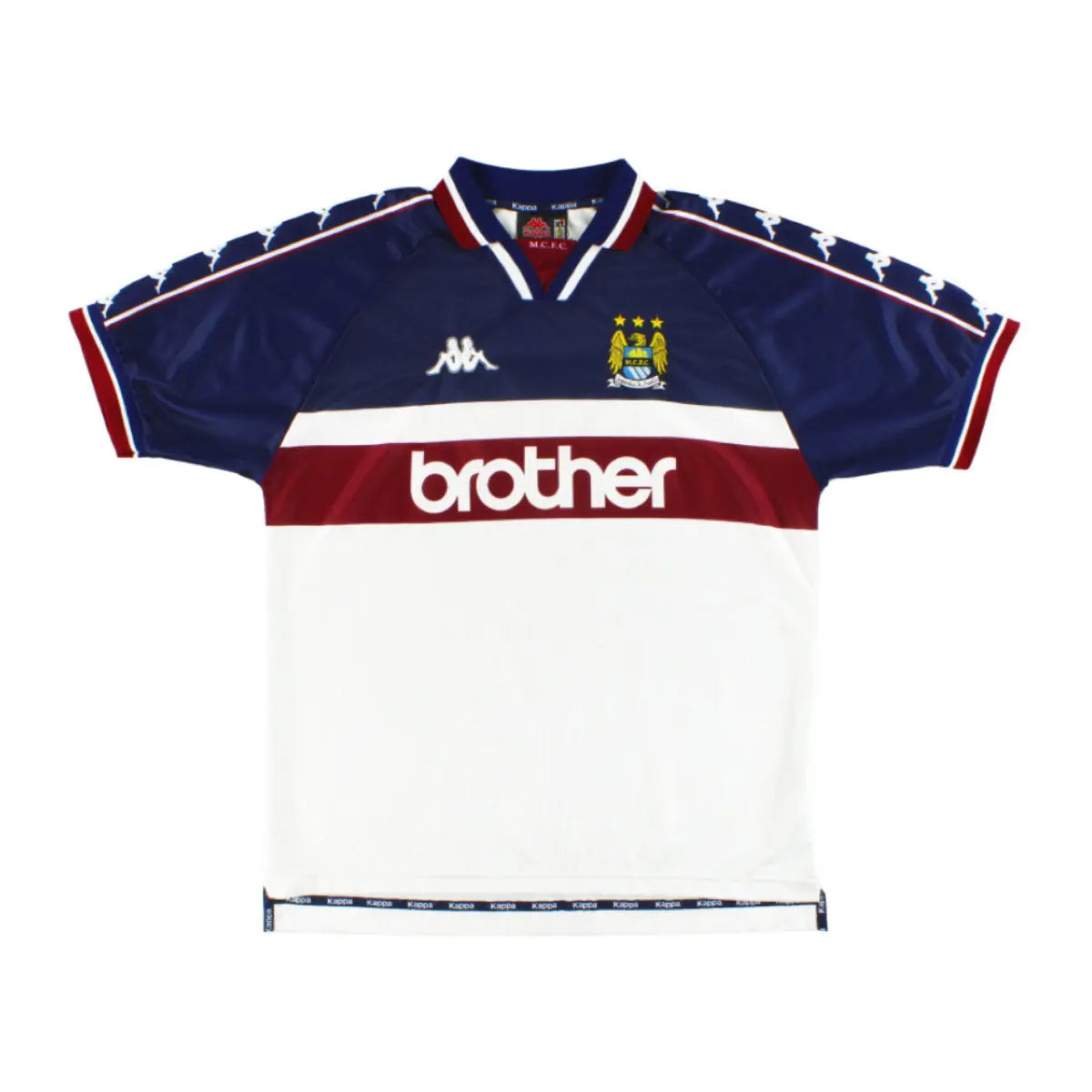 MANCHESTER CITY FC AWAY JERSEY 1997-98