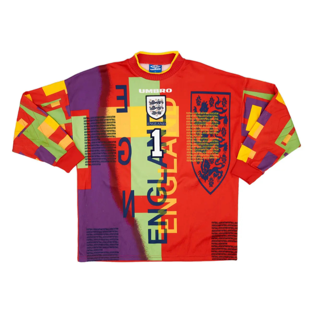 ENGLAND GOALKEEPER JERSEY 1995