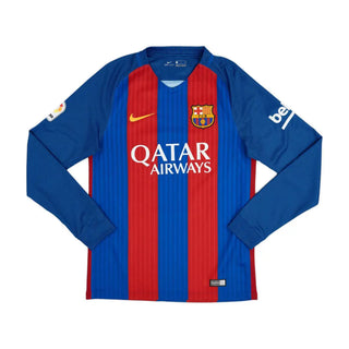 FC BARCELONA HOME LONG SLEEVE JERSEY 2016-17