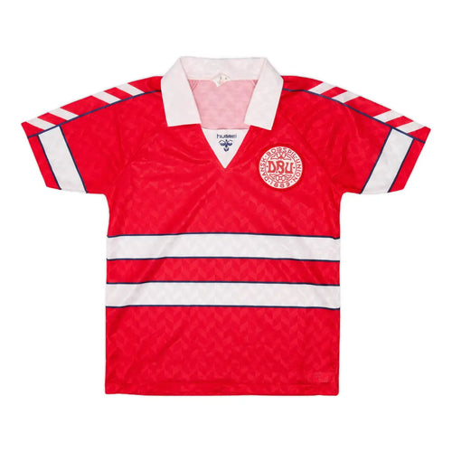 1988 Dinamarca 1a Equipación Nation Jersey