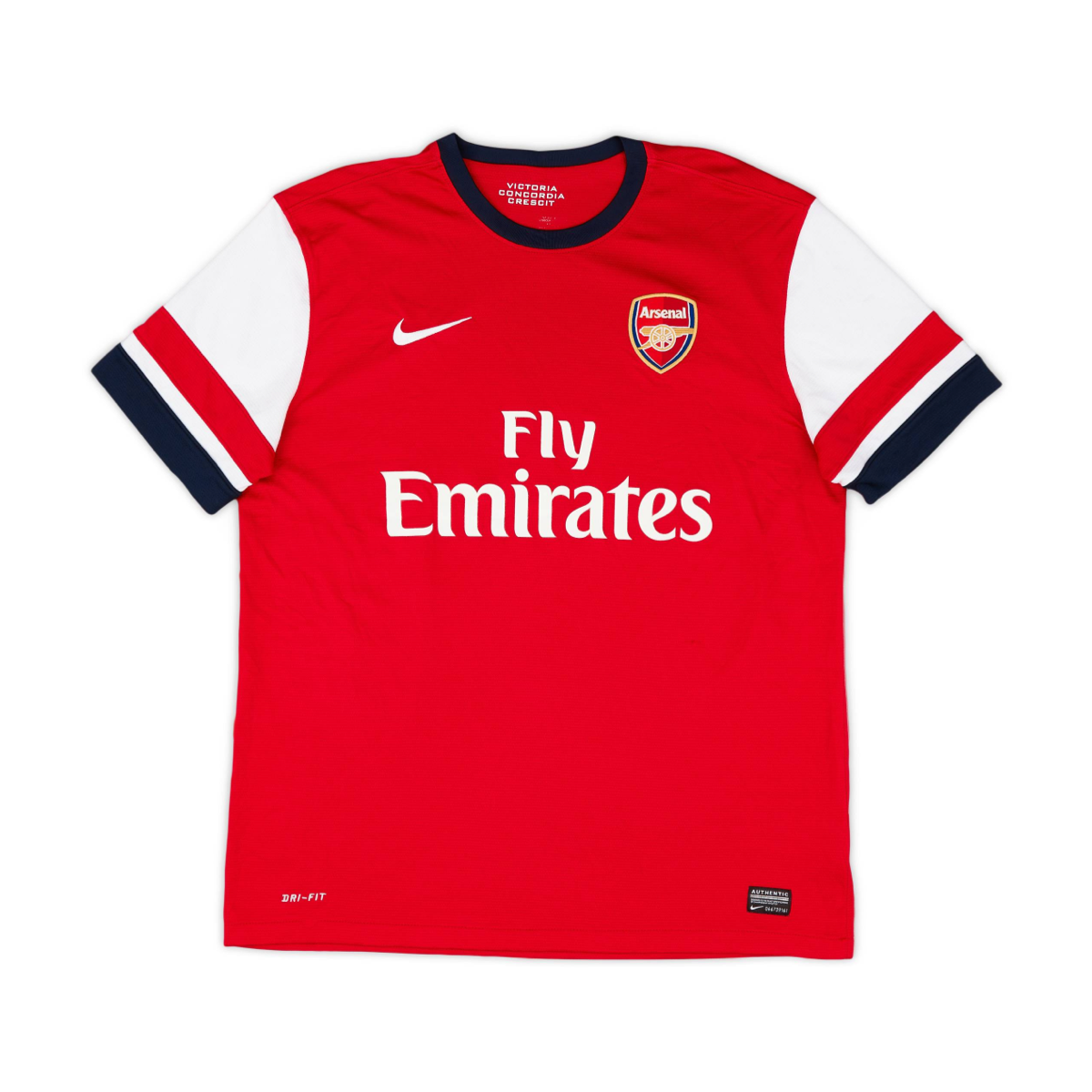 ARSENAL FC HOME JERSEY 2012-13