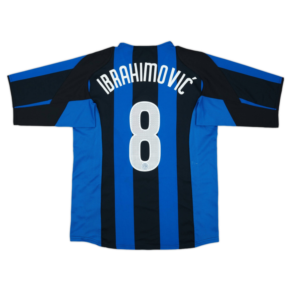 2004-05 FC Internazionale Milano 1a Equipación Nation Jersey